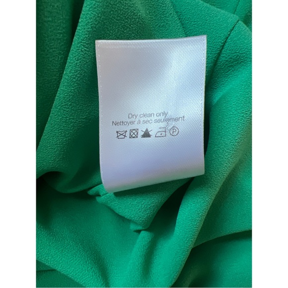 VERONICA BEARD Green printed dress, Size: 2 - Picture 8 of 10